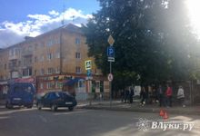 ДТП на проспекте Октябрьском в Великих Луках (ФОТО)