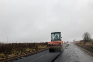 Ремонт трассы в Купуйской волости: начали летом, закончили в конце года (ФОТО)