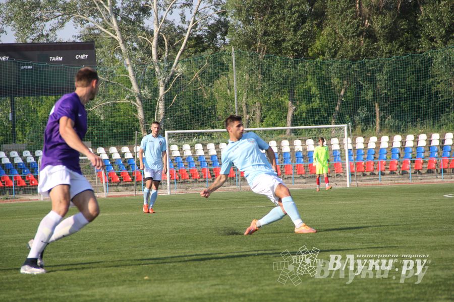 Матч «Великолукский район» — «Экспресс» в рамках Чемпионата Псковской области по футболу