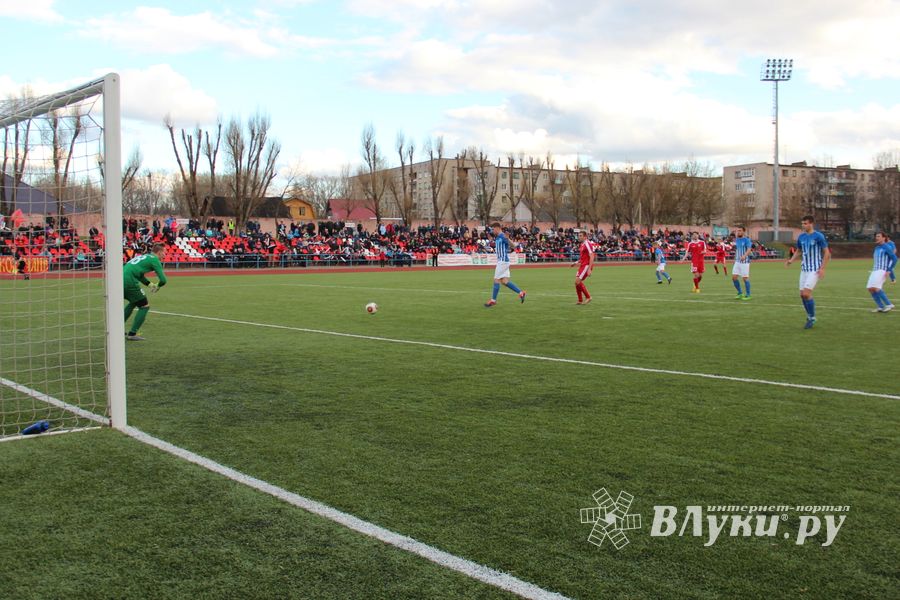 ФК «Луки-Энергия» сыграл вничью с командой «Псков-747» (ФОТО)