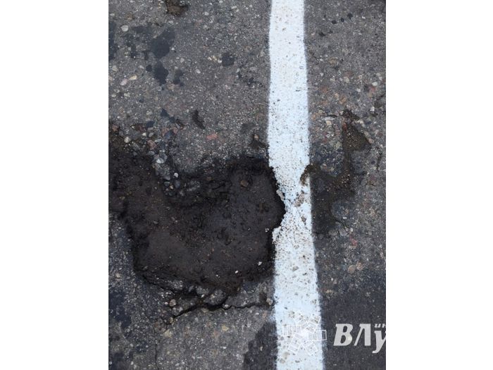 Ремонт дорог в Псковской области — «заплевать» и нарисовать (ФОТО)