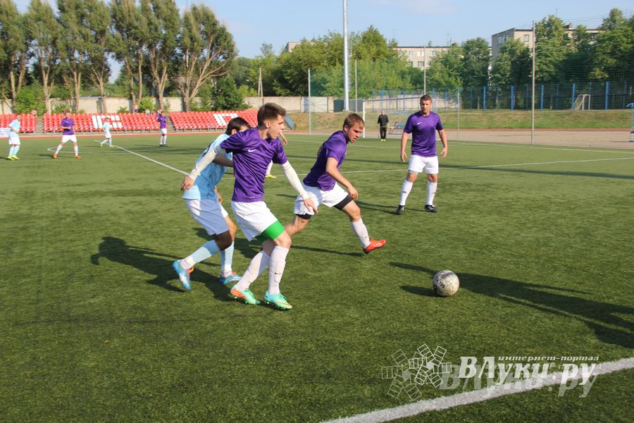 Матч «Великолукский район» — «Экспресс» в рамках Чемпионата Псковской области по футболу