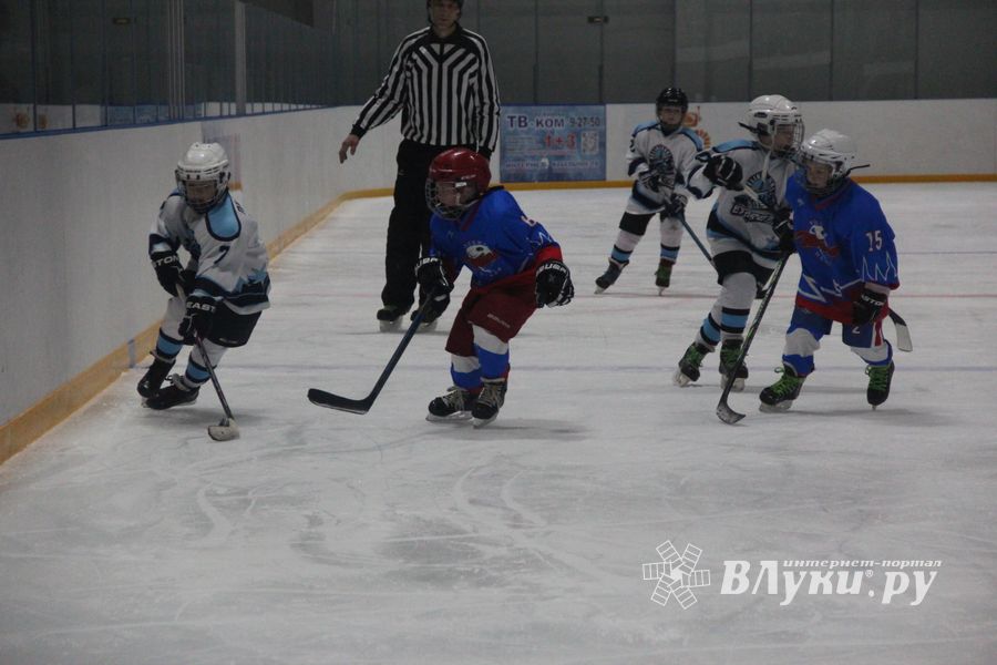 Детский турнир по хоккею прошел в Великих Луках (ФОТО)