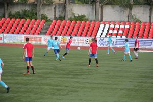 В минувшие выходные великолучане сыграли в футбол (фото)