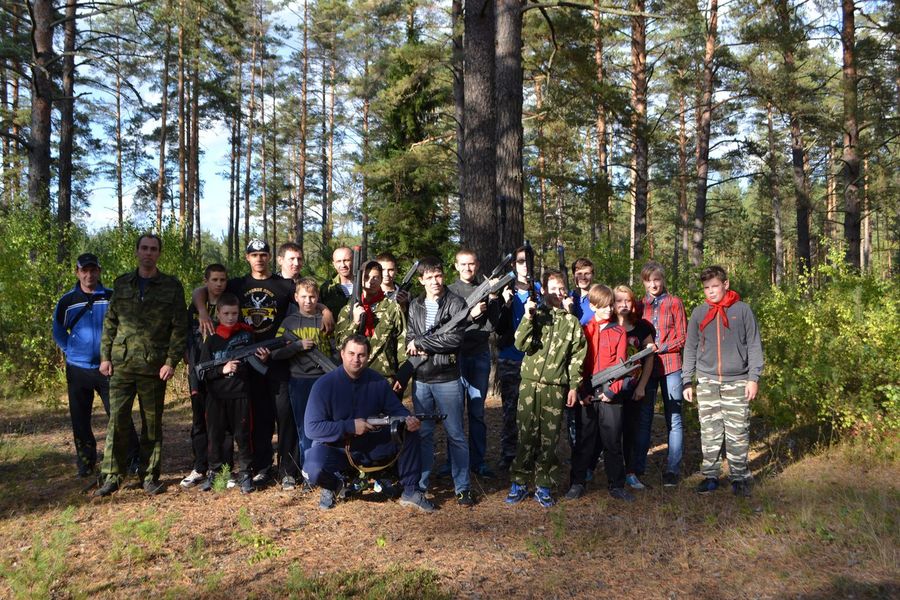 Военно-патриотический спортивный клуб «ШТОРМ» провел Военно-тактическую игру «Зарница» (фото)