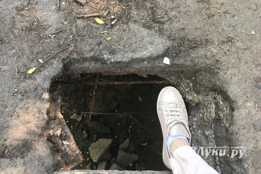 Великие Луки, смотрите под ноги! (ФОТО)