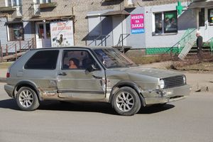 ДТП на Октябрьском (ФОТО)