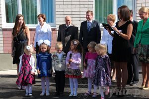 Открытие нового корпуса детского сада на ул. Р. Люксембург