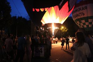 Ночным свечением аэростатов завершилась 24-я Международная встреча воздухоплавателей (ФОТО)