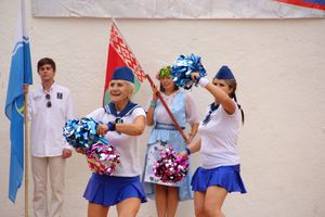 В Великих Луках проходит ​Международный фестиваль-конкурс среди мажореток и барабанщиц (ФОТО)