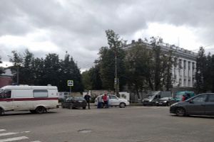 ДТП на перекрёстке Ленина-Некрасова (ФОТО)