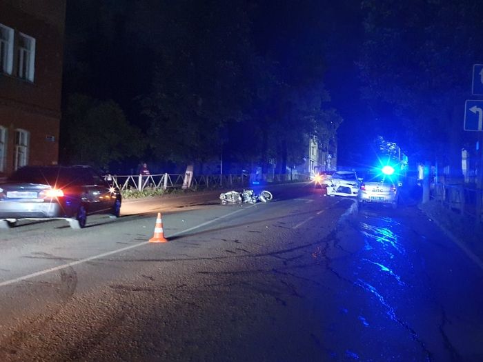 Вечернее ДТП на Октябрьском (ФОТО)