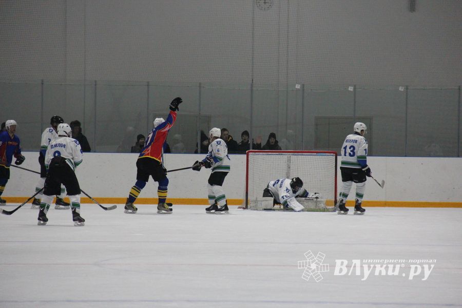 Псковская «Ганза» не смогла распечатать ворота ХК «ЛукиСпорт» (ФОТО)