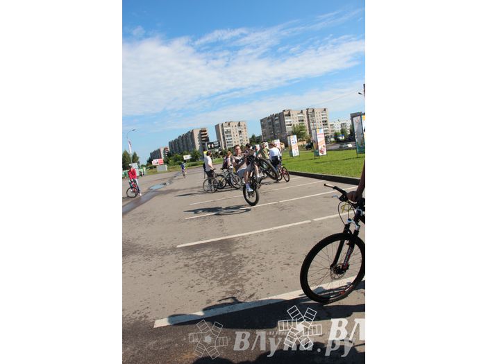 Сегодня состоялся Велопробег «Let's bike it» велопробег «Let's bike it»