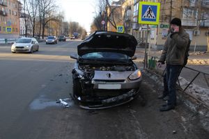 В Великих Луках произошло ДТП (ФОТО)