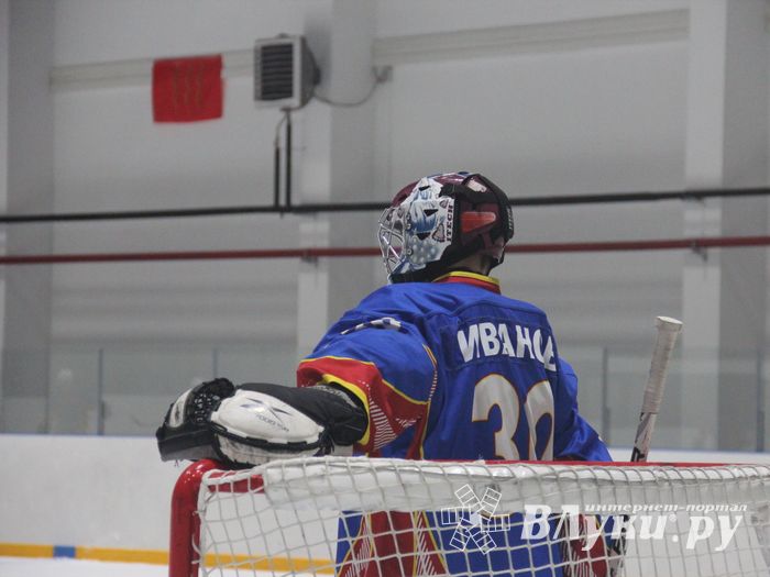 Псковская «Ганза» не смогла распечатать ворота ХК «ЛукиСпорт» (ФОТО)