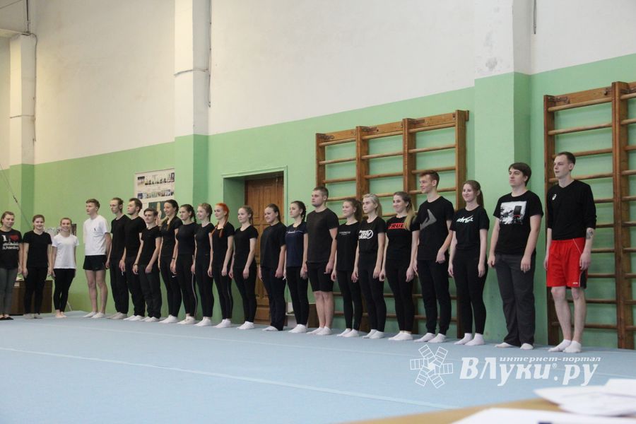 В Великих Луках проходят соревнования по гимнастике (ФОТО)