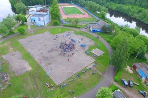 За «Велопарадом» в Великих Луках следили с воздуха (ФОТО)