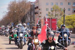 В Великих Луках открыли мотосезон - 2017 (ФОТО)