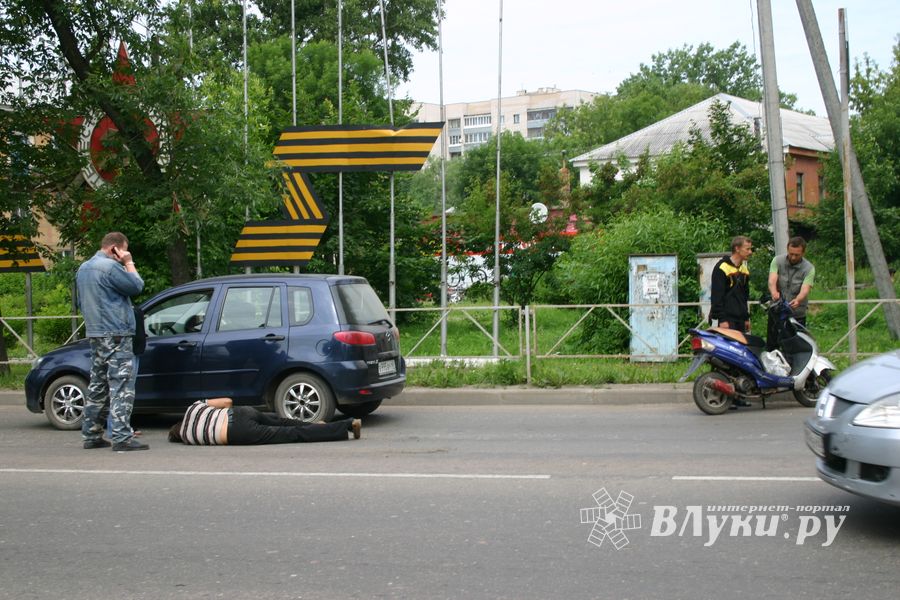 ДТП в пробке