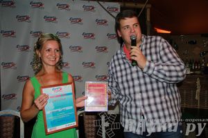 Награждение участниц фотоконкурса Мисс Бикини-2014