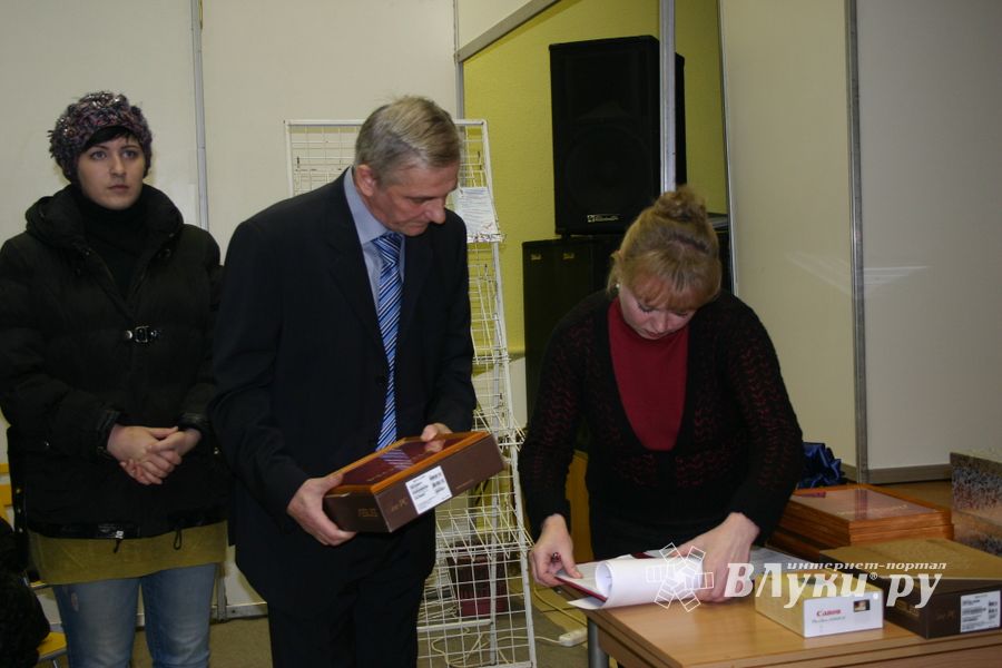 Подведение итогов конкурса "Лучший предприниматель Великих Лук"