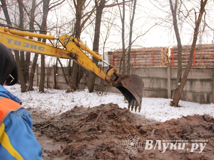 На пр-те Гагарина произошёл прорыв водопровода (ФОТО)