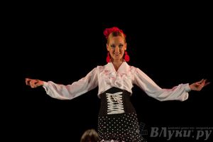 В великих Луках выступил московский коллектив фламенко