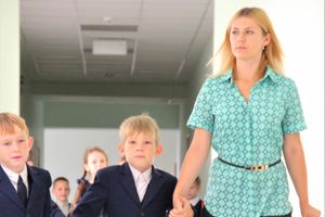 Первоклассников школы №13 посвятили в пешеходы (ФОТО)