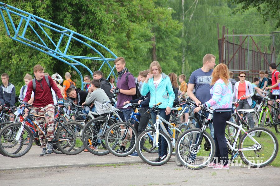 В Великих Луках состоялся «Велопарад» (ФОТО)