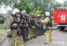 В Великих Луках прошел второй этап областных соревнований пожарных расчетов (ФОТО)