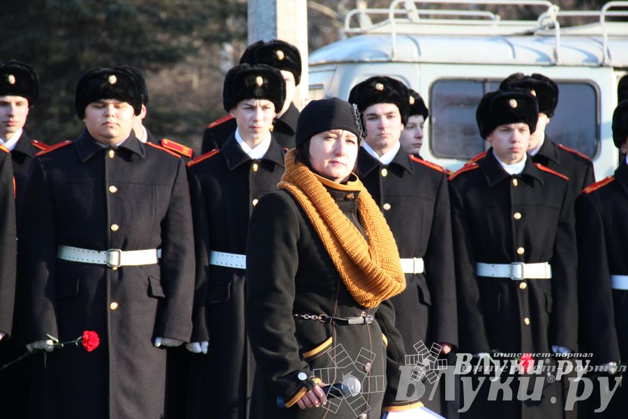 90-летие со дня рождения Александра Матросова. Митинг и возложение цветов к памятнику