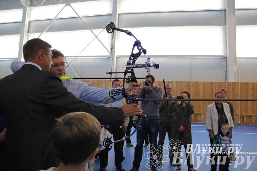 Открытие спортивно-оздоровительного комплекса «Стрелец» (фото)