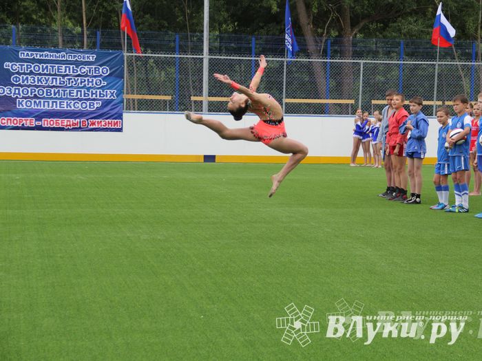 Открытие физкультурно-оздоровительного комплекса в Великих Луках (фото)