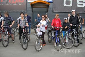Велопробег в День города (фото)