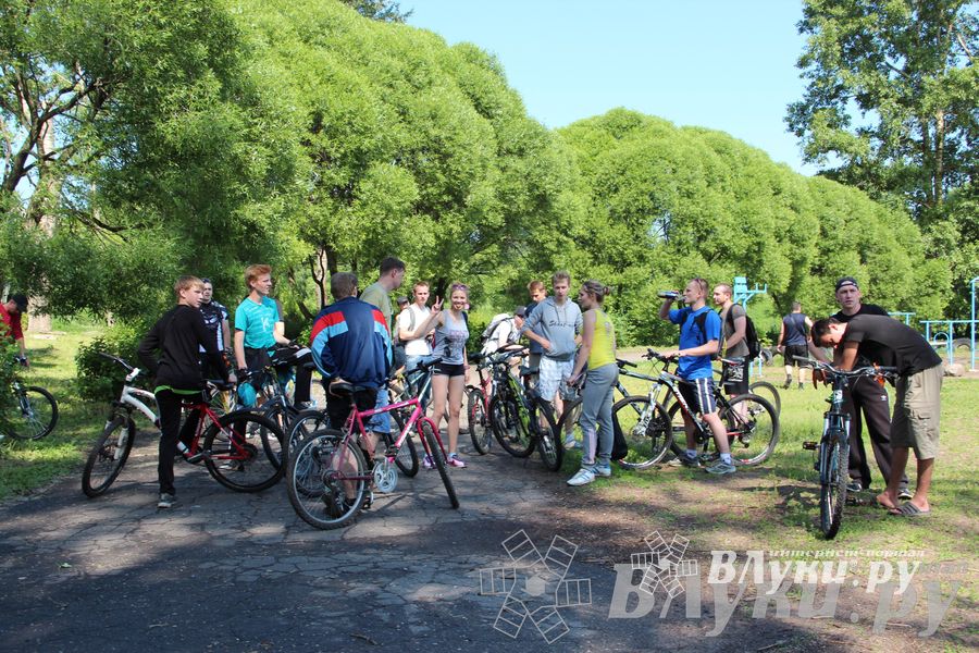 Сегодня состоялся Велопробег «Let's bike it» велопробег «Let's bike it»
