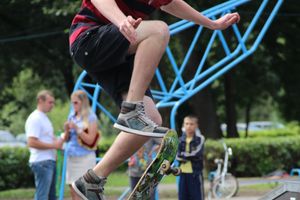 Открытие скейт-парка