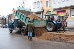 На улице Пионерской временно перекрыто движение (ФОТО)