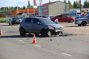 ДТП с участием трёх автомобилей на улице Гоголя (ФОТО)