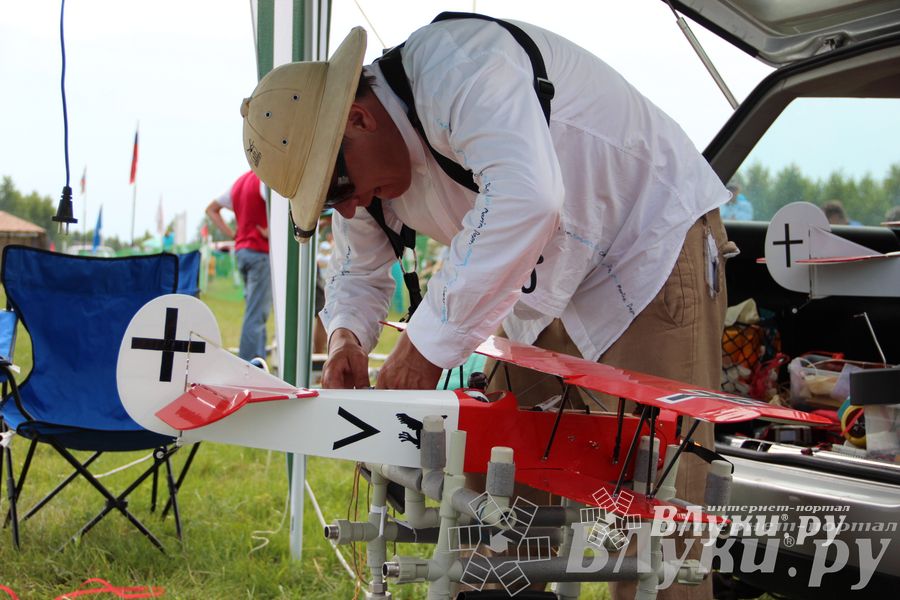 В Великих Луках прошли воздушные бои (фото)
