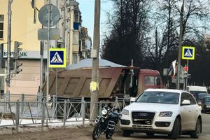 ДТП с участием мотоциклиста и «легковушки» (ФОТО)