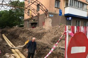 На пл. Калинина заменили большой участок теплосетей (ФОТО)