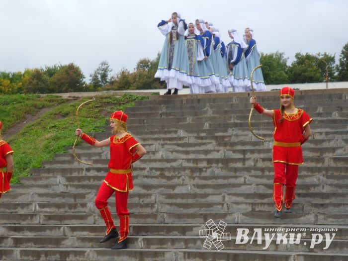Великие Луки встретили олимпийских чемпионов (ФОТО)