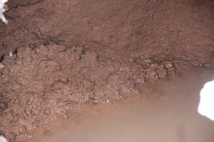 Фотофакт: провал асфальта на Гоголя в Великих Луках