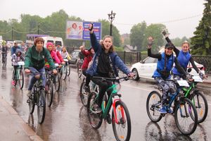 Зигзаг здоровья выполнили великолукские велосипедисты (ФОТО)