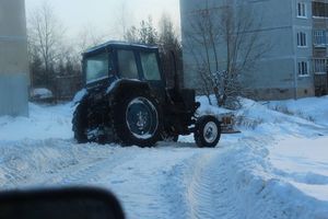 В Невеле коммунальные службы справились с уборкой снега на 5+