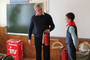 В Псковской области прошли соревнования между командами дружин юных пожарных (фото)