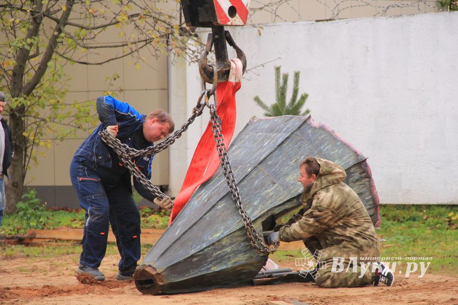 Новая глава-луковица появится на Свято-Вознесенском соборе в Великих Луках (ФОТО)