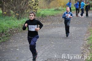 Легкоатлетический осенний кросс прошел в Великих Луках (фото)