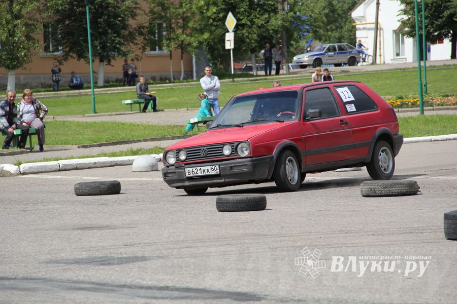 В Невеле состоялся финал по автоспринтслалому